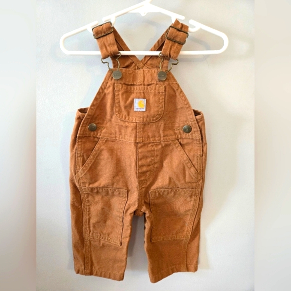 Carhartt Kids Tan Overalls